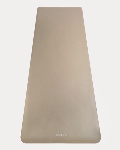 Yogamatta Grip mat Flow 5 mm, Hazel taupe - Yogiraj