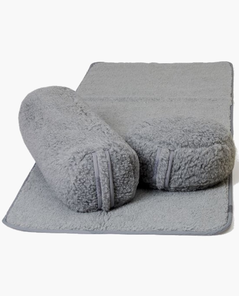 Soft Wool Kit - extra bred, Silver grey - Yogiraj