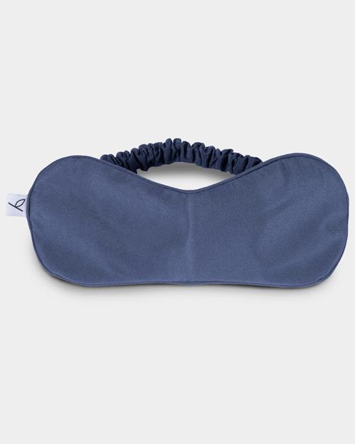 Silk eye mask lavender, Blueberry blue - Yogiraj