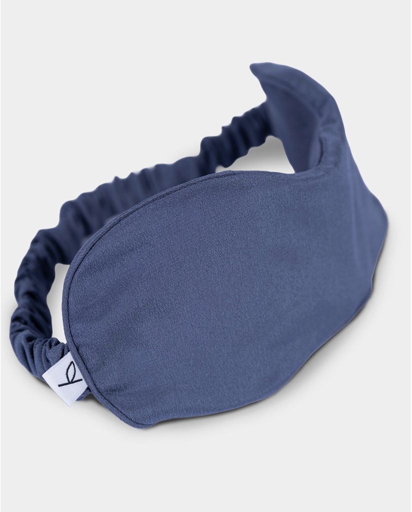 Silk eye mask lavender, Blueberry blue - Yogiraj