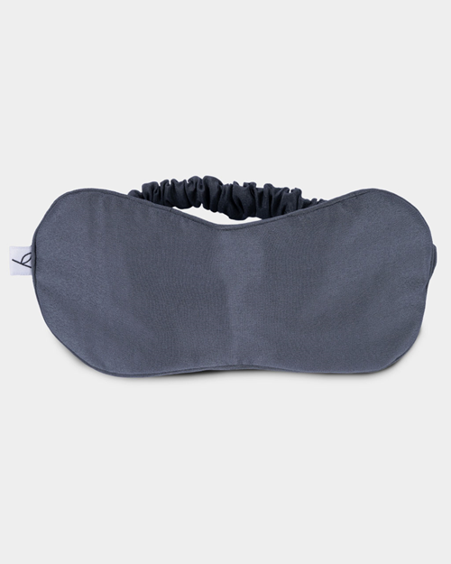 Silk eye mask, Graphite grey - Yogiraj