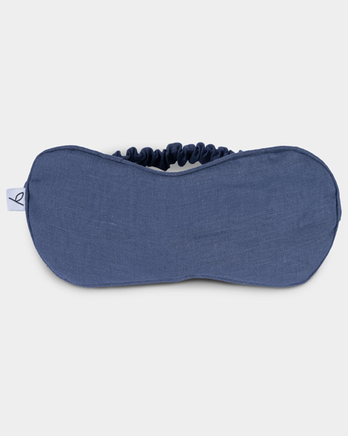 Hemp eye mask, Blueberry blue - Yogiraj