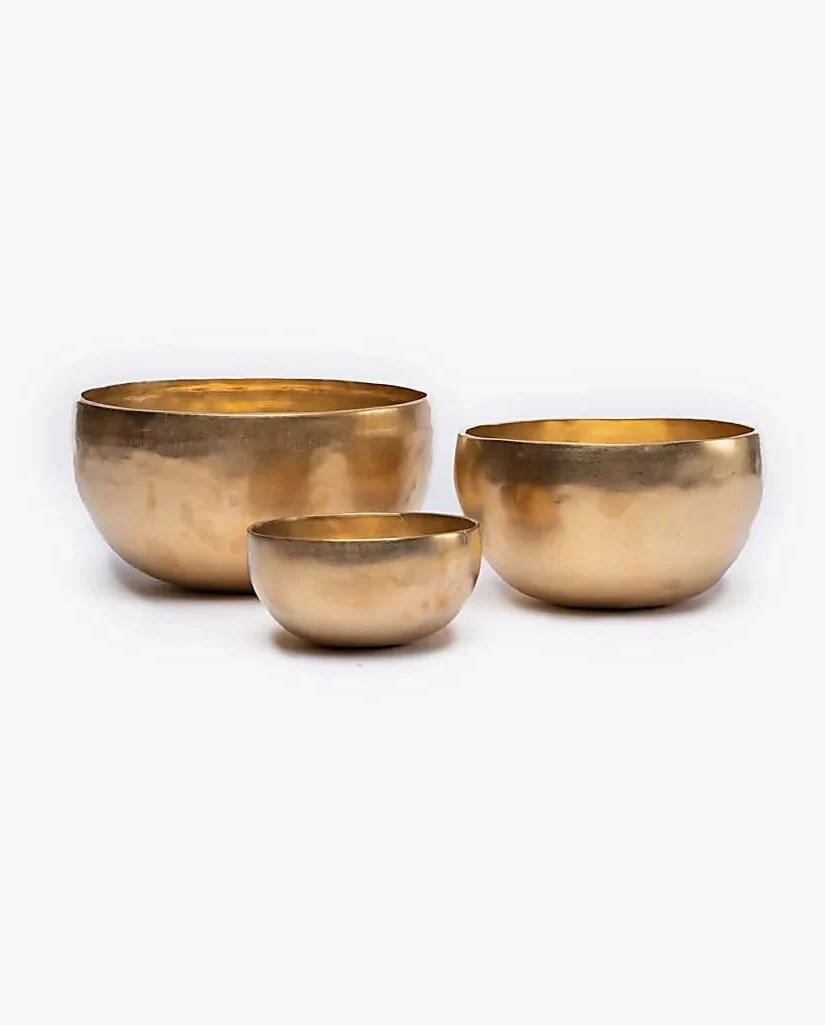 Tibetansk Klangskål Nirmala ca 12 cm - Handhamrad Singing Bowl