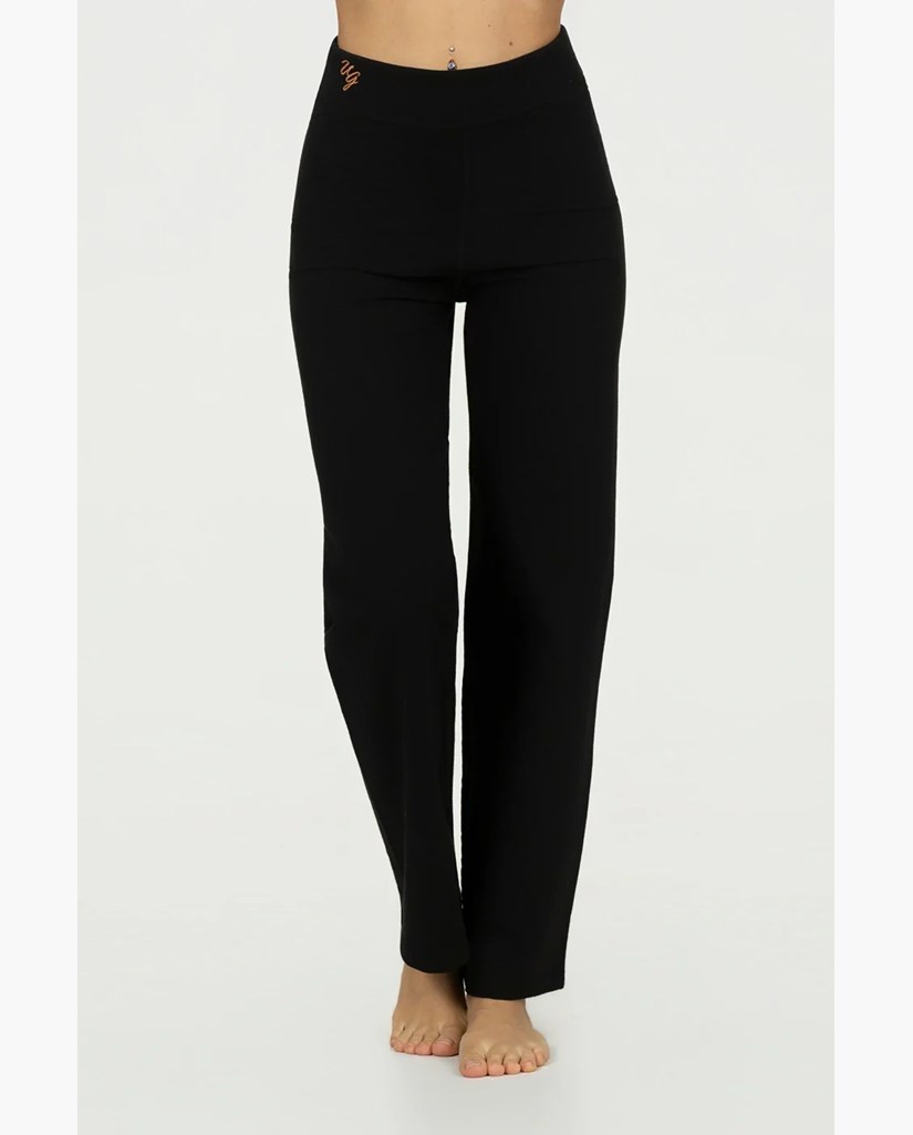 Yogabyxor Agni Yoga Pants, Onyx Black - Urban Goddess