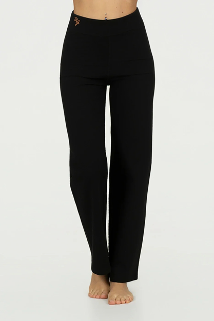 Yogabyxor Agni Yoga Pants, Onyx Black - Urban Goddess