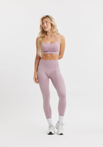 Signature Seamless Sports Bra Luxe Purple - Sport-BH Dam | Drop of Mindfulness