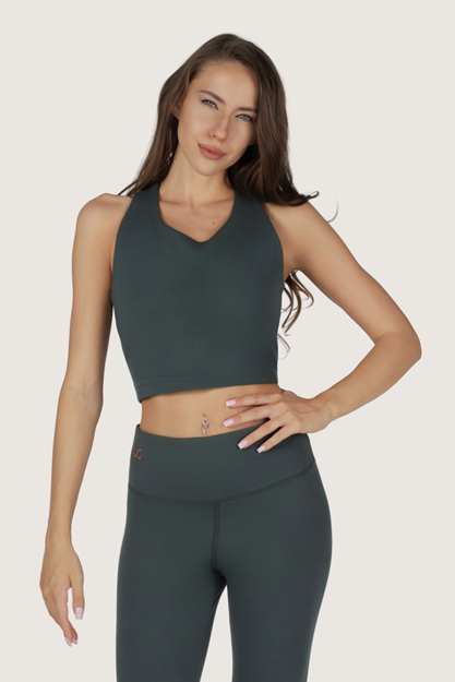 Aina Yoga Bra - Sport-BH Dam, Pinyon | Urban Goddess