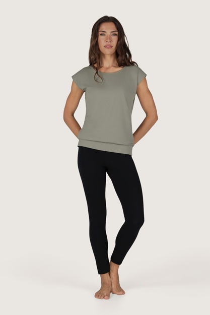 Aina 7/8 Leggings - Yogatights Dam, Onyx Black | Urban Goddess