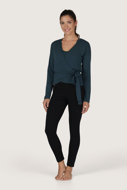 Aina 7/8 Leggings - Yogatights Dam, Onyx Black | Urban Goddess