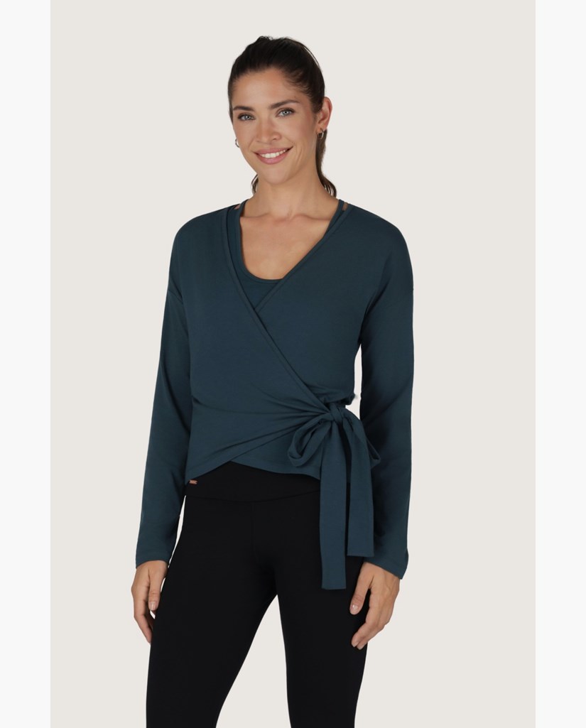 Aurora Wrap Vest - Omlottröja Dam, Orion | Urban Goddess