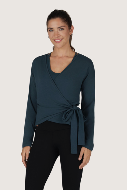 Aurora Wrap Vest - Omlottröja Dam, Orion | Urban Goddess