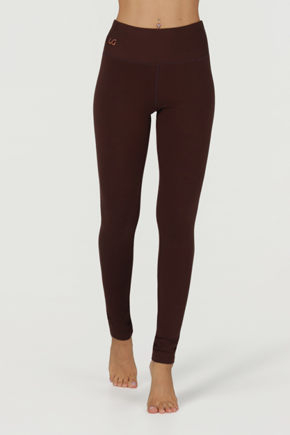 Bhaktified Leggings - Yogatights Dam, Cacao | Urban Goddess