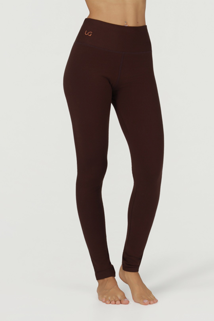 Bhaktified Leggings - Yogatights Dam, Cacao | Urban Goddess