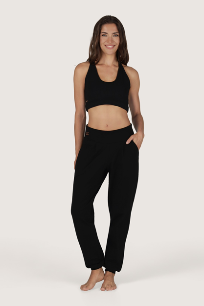 Kaya Pants - Harembyxor för Yoga Dam, Onyx Black | Urban Goddess