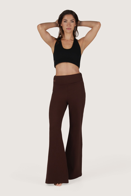 Maeve Pants - Vida Yogabyxor Dam, Cacao | Urban Goddess
