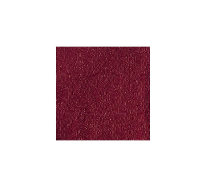 Kaffeservett elegant rubinröd, 15-pack