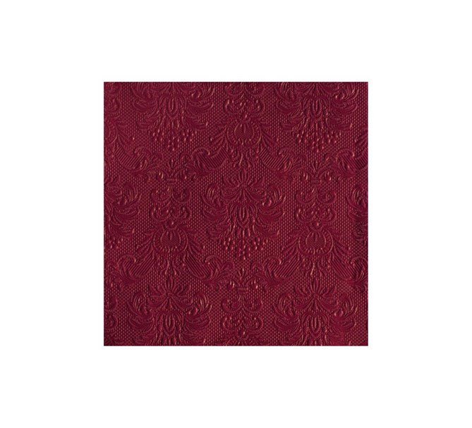 Servett elegant rubinröd, 15-pack
