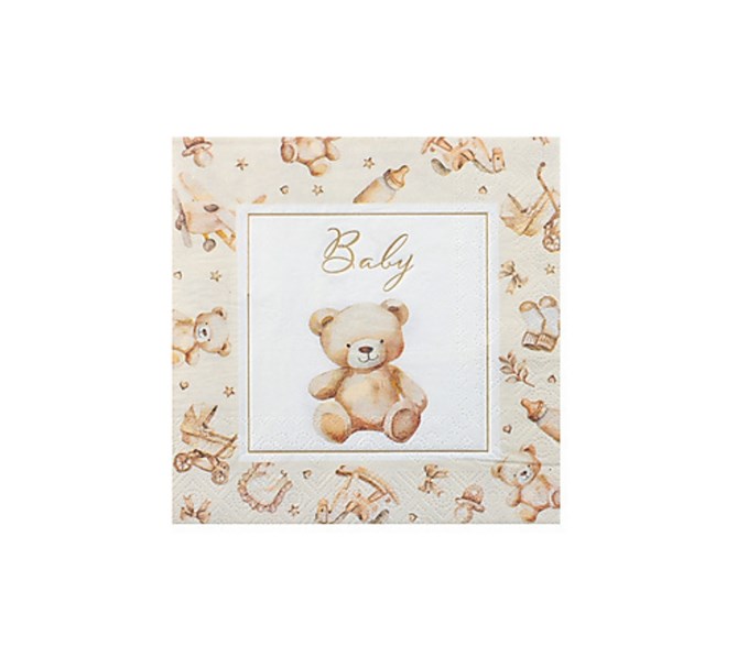 Servett Little Teddy, 12-pack