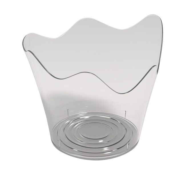 Dessertskål vågig 25-pack