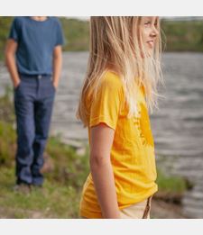 ISBJÖRN Earth Tee Funktionströja barn 86cl-128cl
