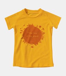 ISBJÖRN Earth Tee Funktionströja barn 86cl-128cl