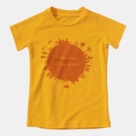 ISBJÖRN Earth Tee T-shirt 86cl-128cl