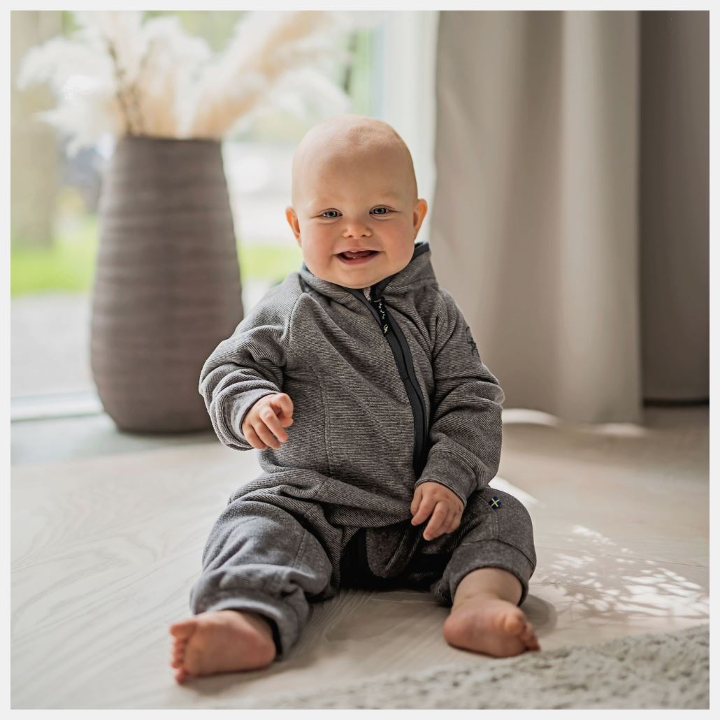 Baby boy fleece jumpsuit on sale