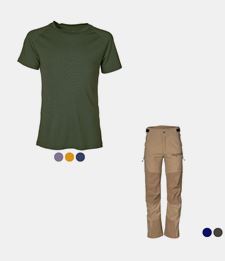 Package deal: Trapper Outdoor pants & LOGO T-shirt