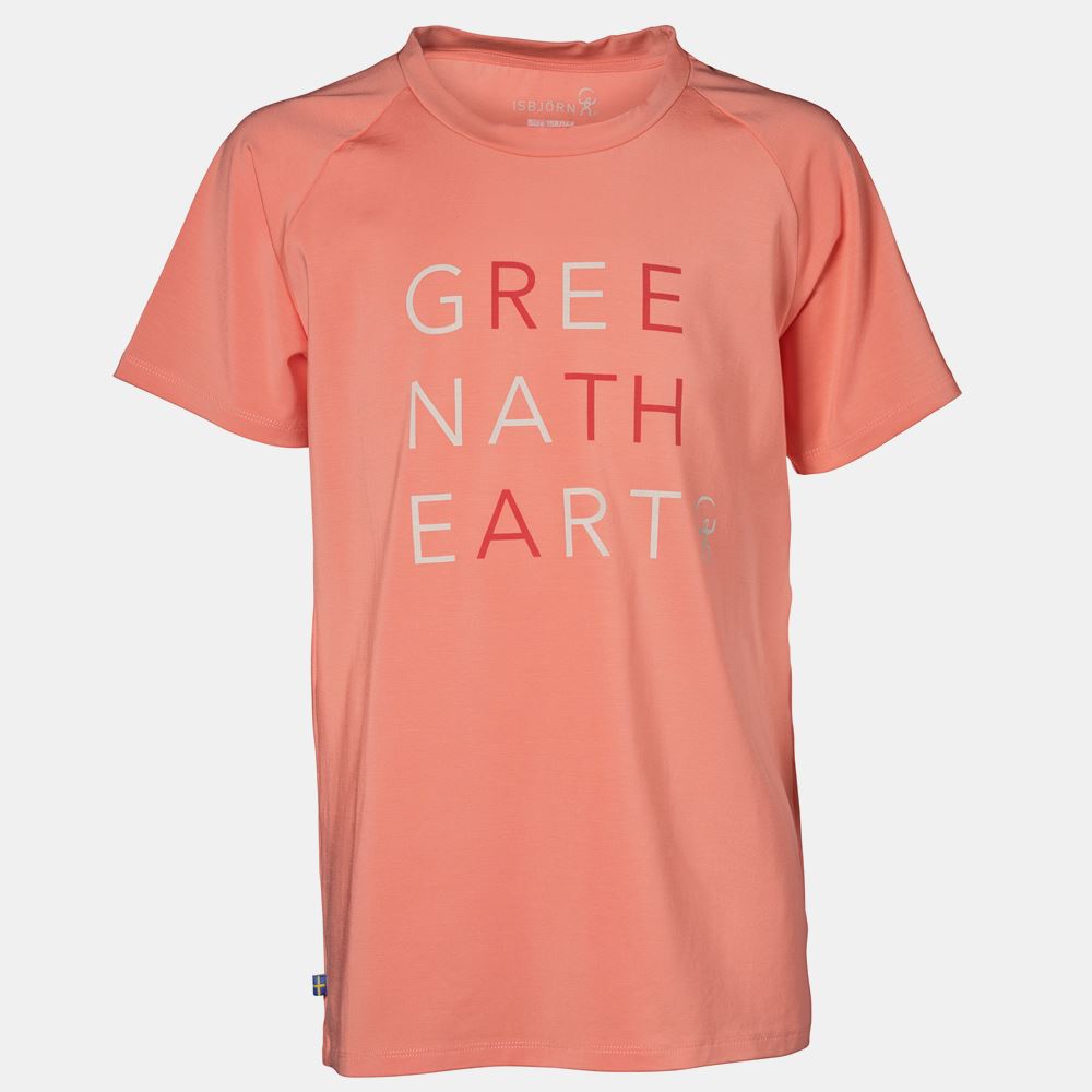 ISBJÖRN GREEN@HEART TEE 134cl-176cl