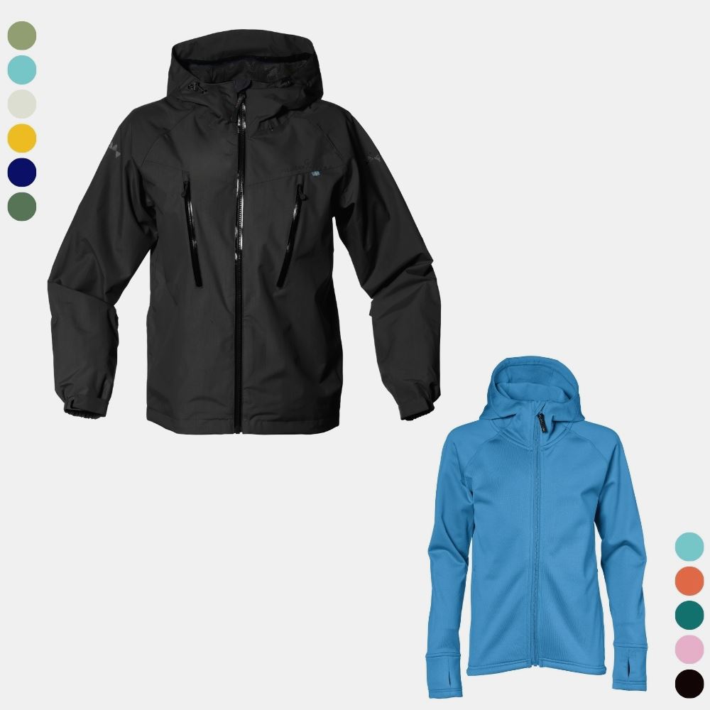 Paketpreis: MONSUNE Hardshell Jacke & PANDA Hoodie