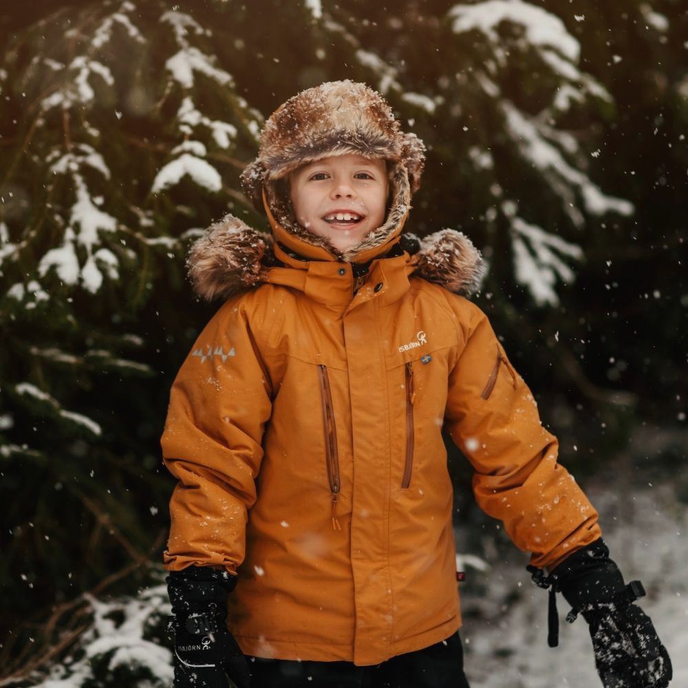 ISBJÖRN of Sweden スキーウェア 上　120 キッズ ISBJÖRN SNOWLION Snowsuit Kids - ISBJÖRN of Sweden