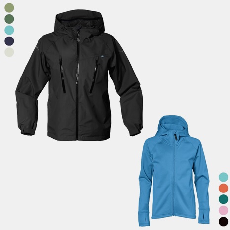 Package deal: MONSUNE Hardshell Jacket & PANDA Hoodie