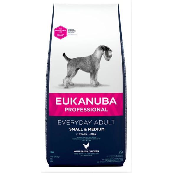 Euk Dog Ad Sm/Med Everyday 16,5 Kg