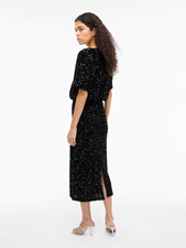 Vifaith Hw Midi Sequin Skirt/1
