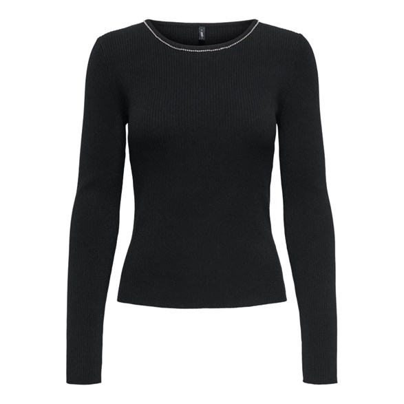 Onlemma Ls Bling O-Neck Knt Nca