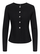 Onlmelli Ls Oneck Button Cardigan