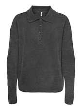 Onltalio Ls Polo Neck Bf Knit