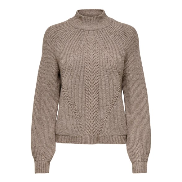 Onlkatia Ls Detail Highneck Knt