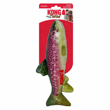 Hundleksak Kong Wild Shieldz Trout M 28X7,5X5cm
