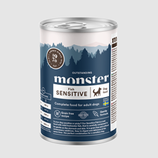 Monster Dog Adult Sensitive Fish 400Gr