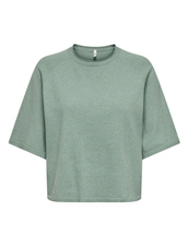 Carloyal 2/4 O-Neck Pullov Knit