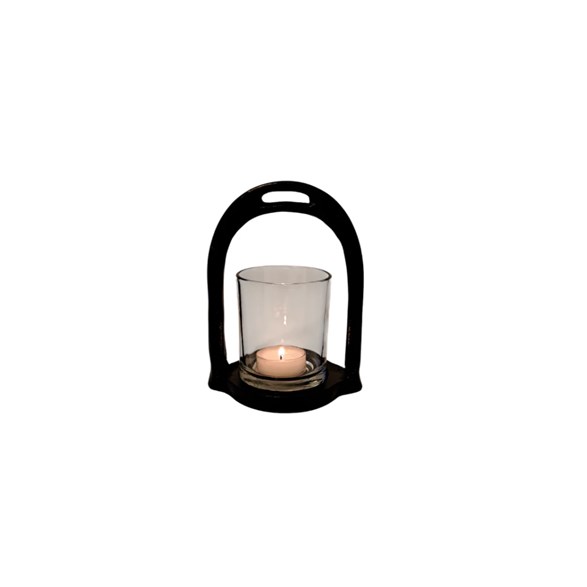 Candleholder Stirrup S Matt Black