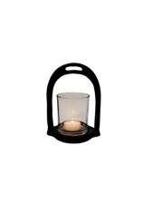 Candleholder Stirrup S Matt Black