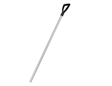 Aluminiumskaft Mini Svart
