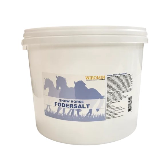 Fodersalt Show Horse Häst Hink 12Kg