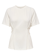 Onlelena S/S Pleated Top