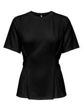 Onlelena S/S Pleated Top