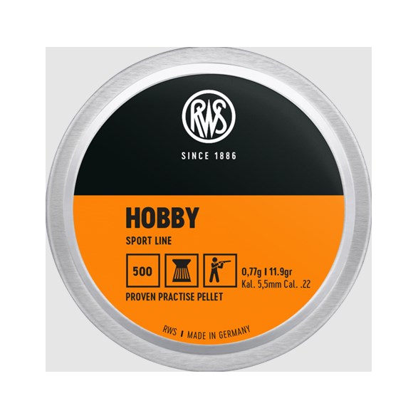 Luftgevärskulor Hobby 4,5 Mm 500St