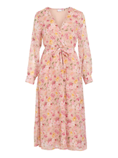 Vifalia V-Neck L/S Midi Dress - Noos/Dc