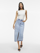 Jeanskjol Jaf Hw Midi